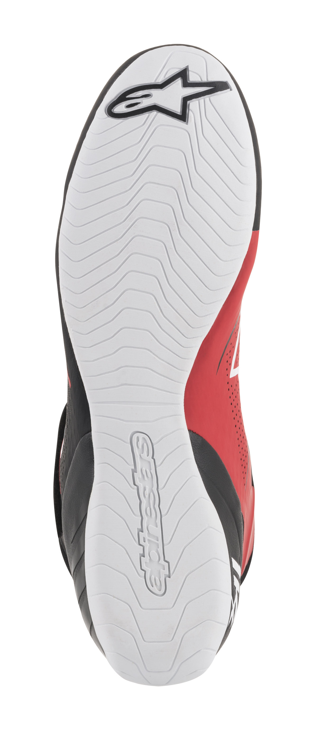 Alpinestars Karting Schuhe Tech 1-KX  Schwarz Rot Weiß 40